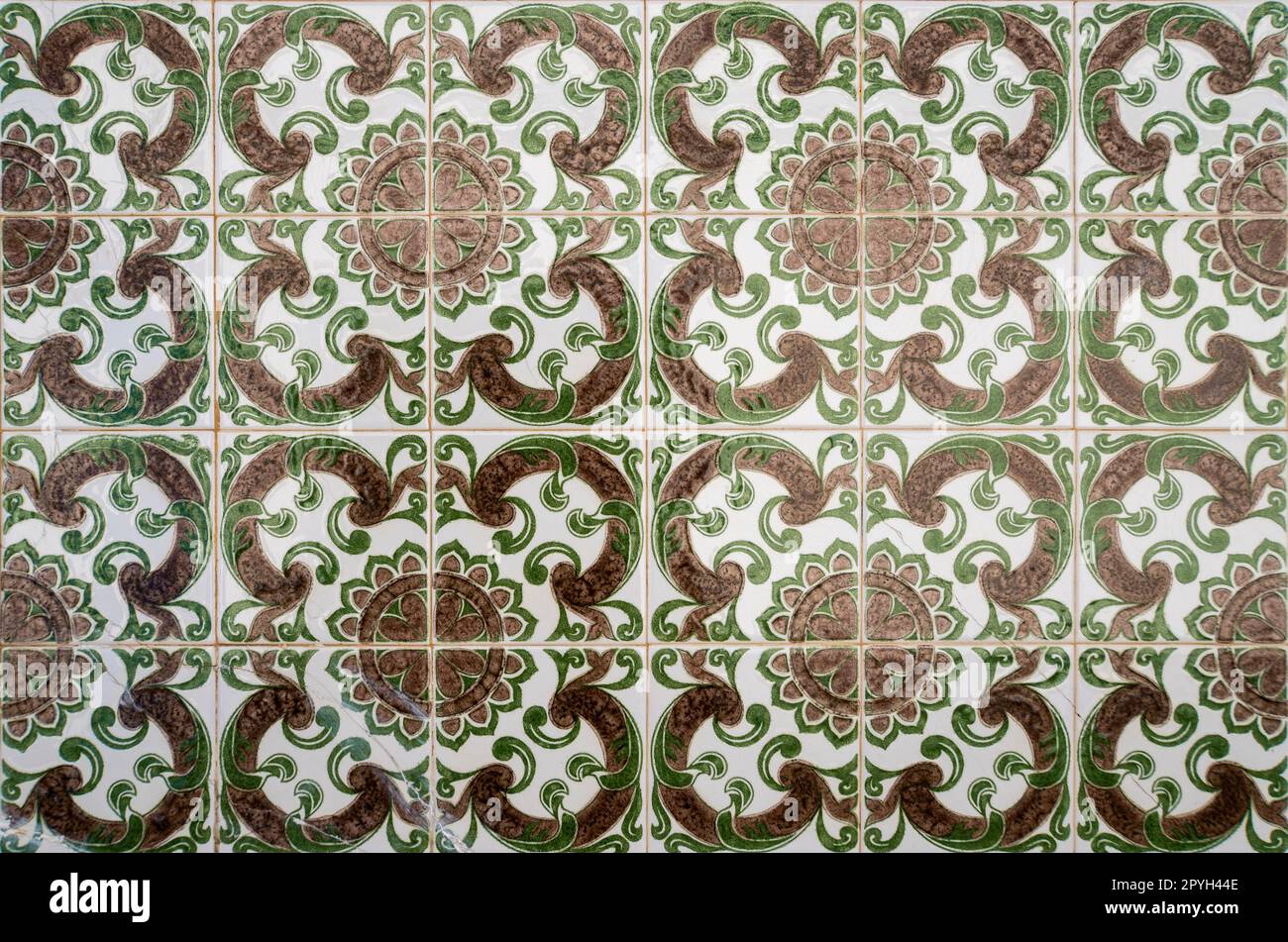 Traditional portuguese tiles Stock Photo