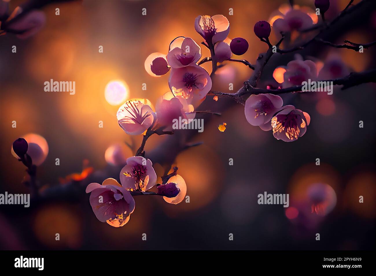 Spring time illustration hi-res stock photography and images - Alamy