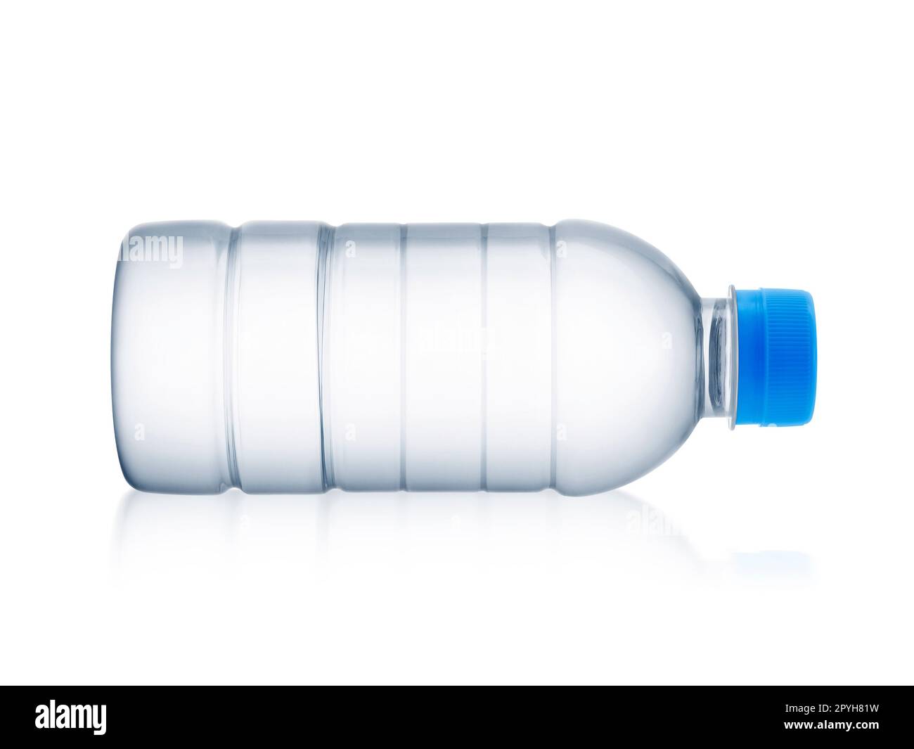 Small empty plastic bottle Stock 3D asset