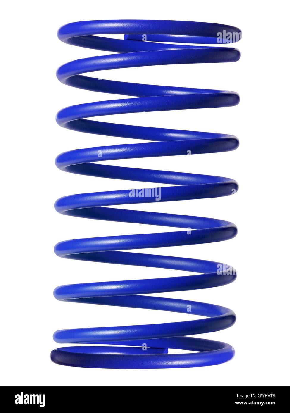 automotive suspension springs on a white background Stock Photo Alamy