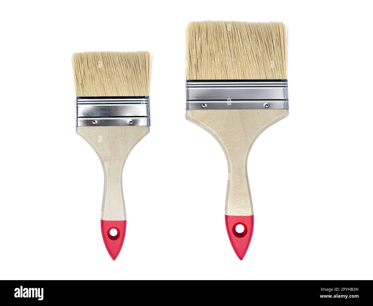 Paint brush isolated on white background Stock Photo