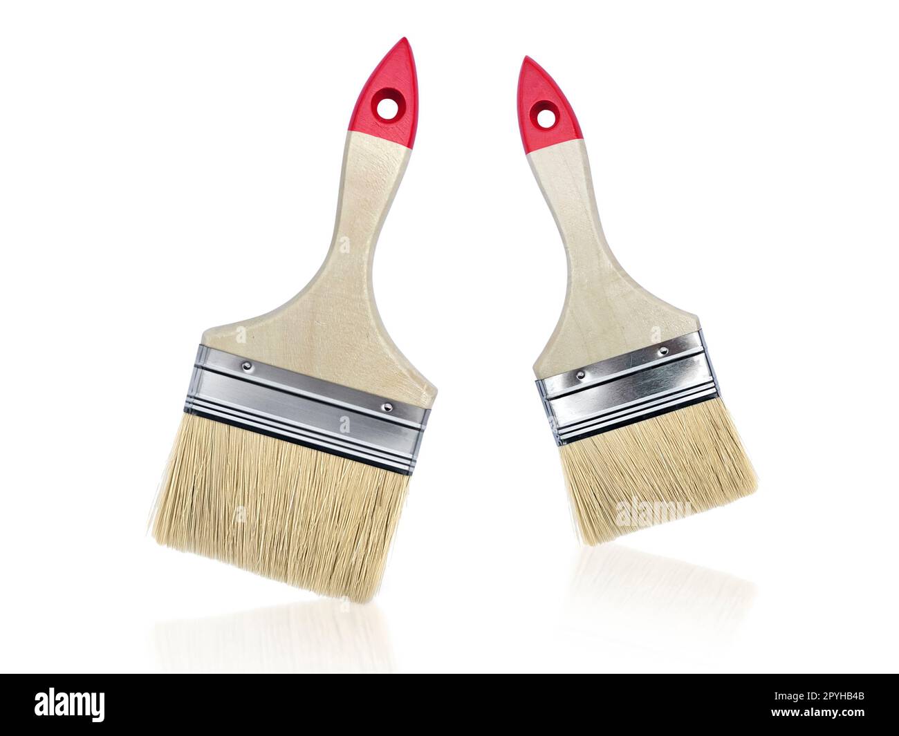 Paint brush isolated on white background Stock Photo