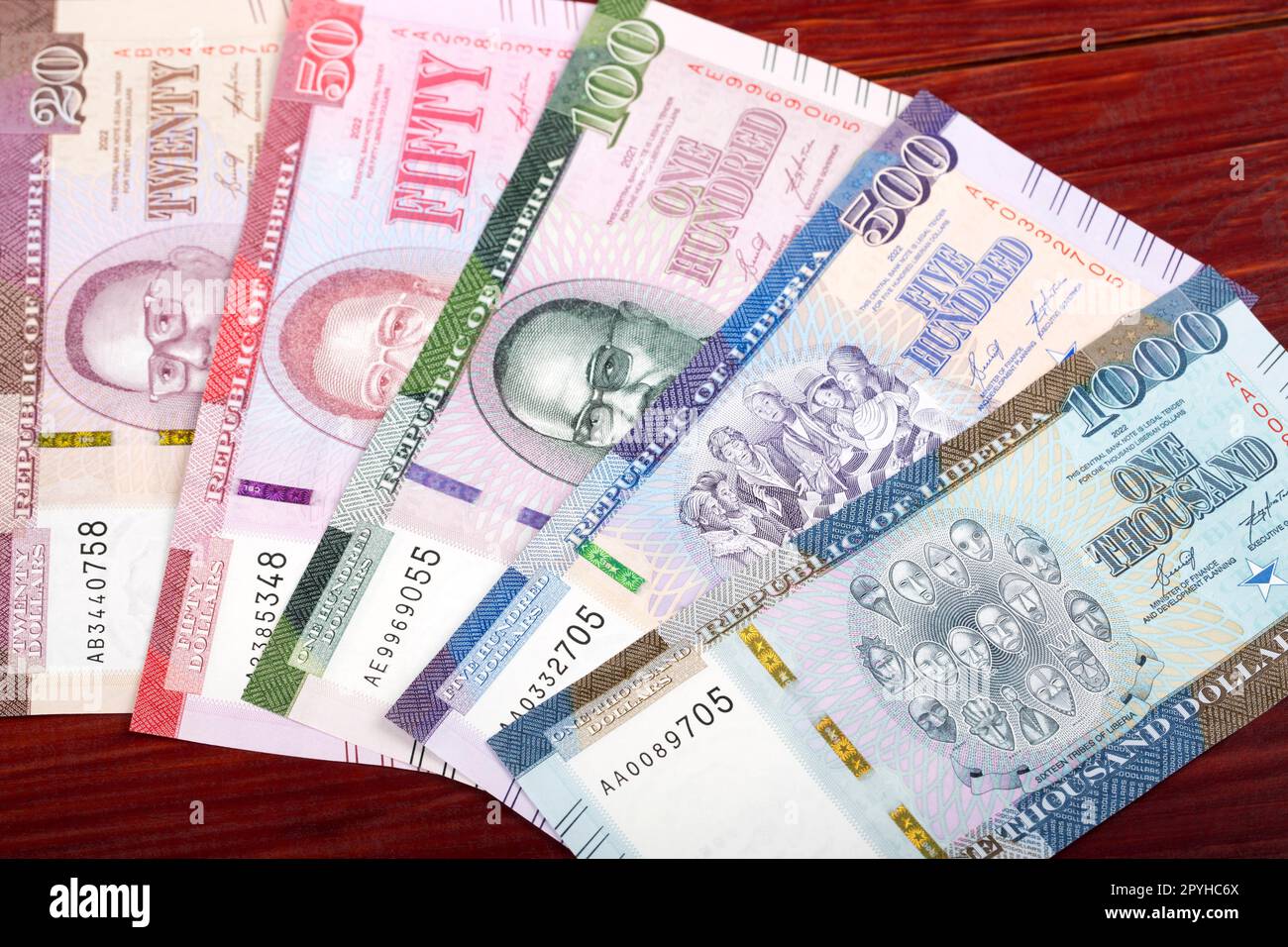 Liberian Currency Rate 20-dollars-liberia-numista