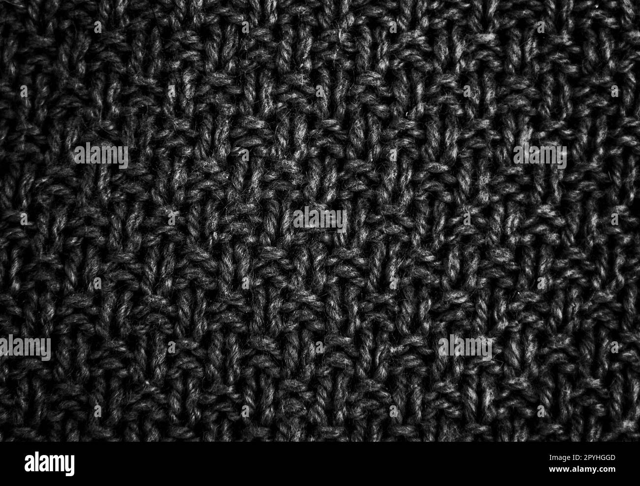 Knitted details Black and White Stock Photos & Images - Alamy