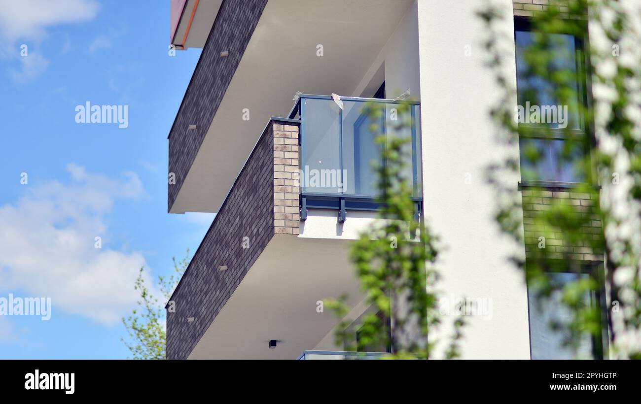 Image showcasing Ecology and green living in city, urban environment concept. Modern ...