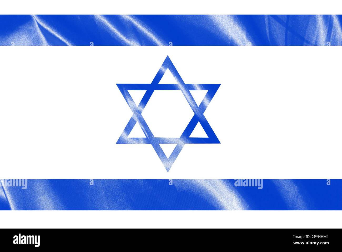 Israel silk flag hi-res stock photography and images - Alamy