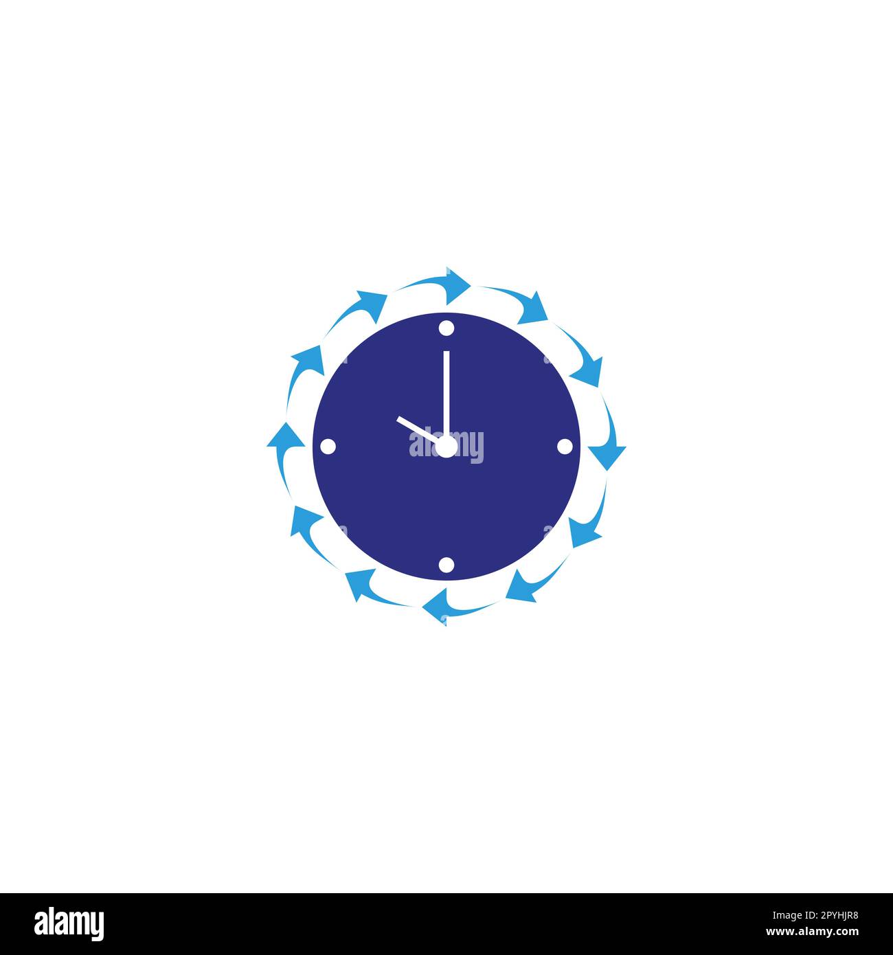 Clock, speed geometric symbol simple logo vector Stock Vector Image