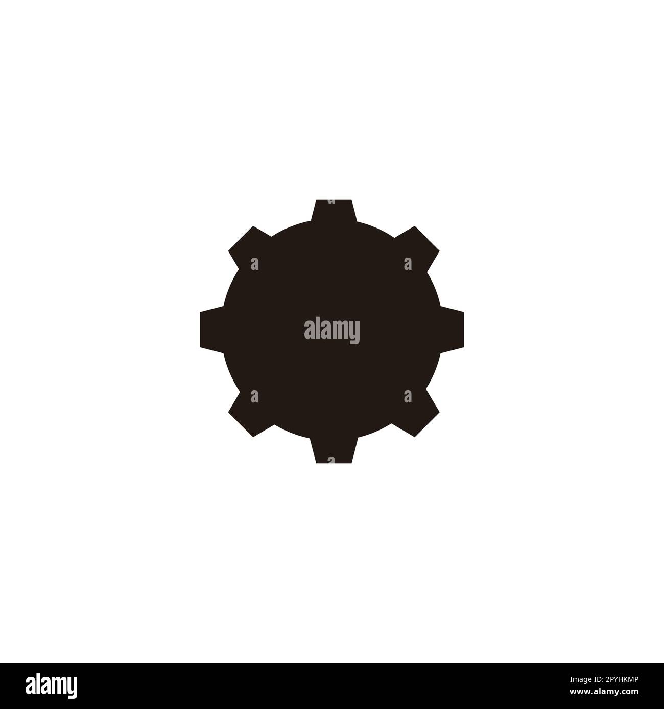 Tool, iron geometric symbol simple logo vector Stock Vector