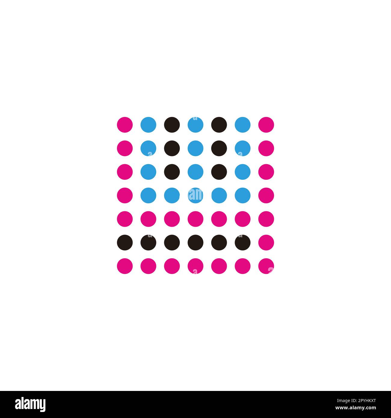 Letter w and y circles, square geometric symbol simple logo vector ...