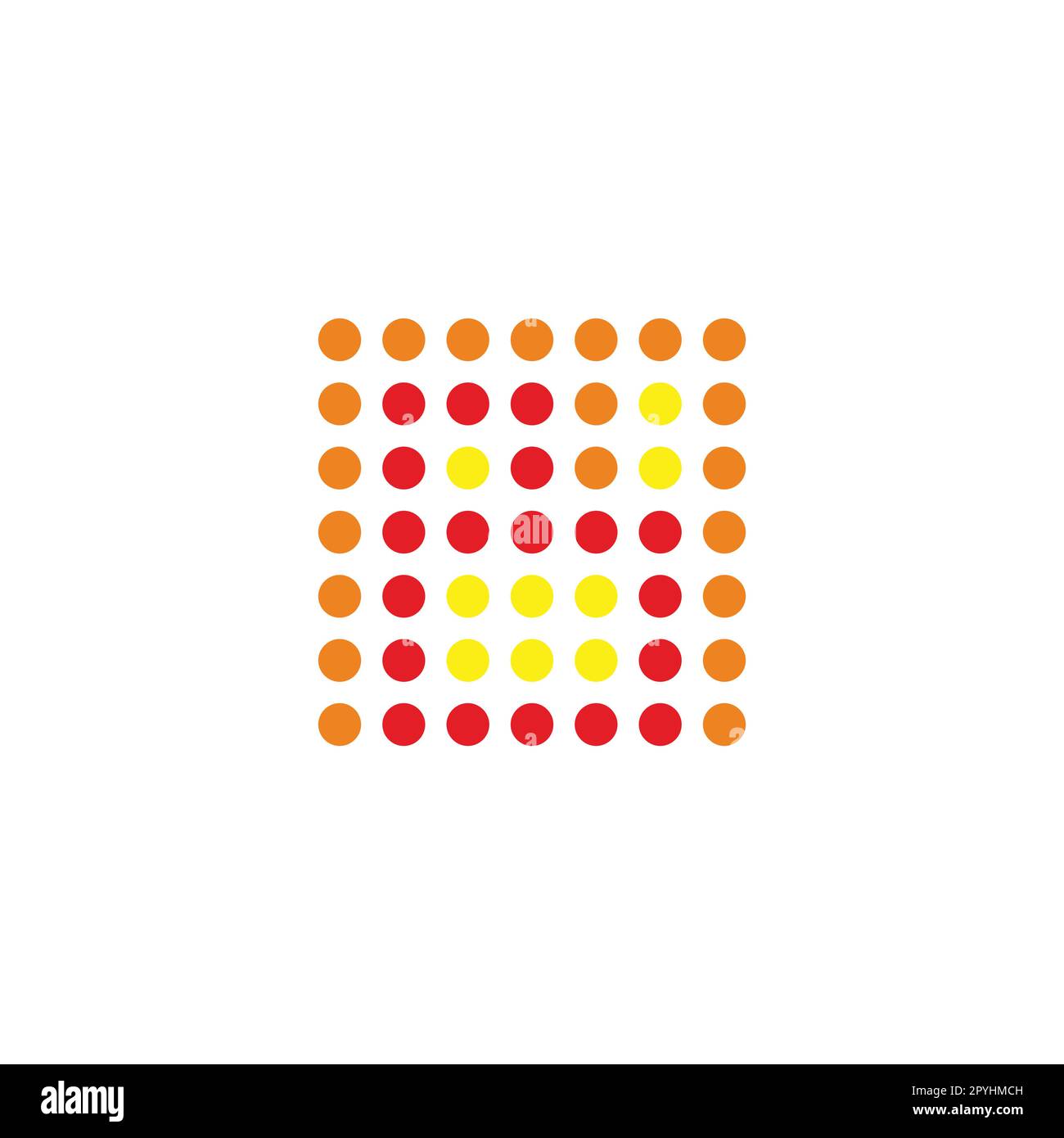 Letter M and B circles, square geometric symbol simple logo vector ...