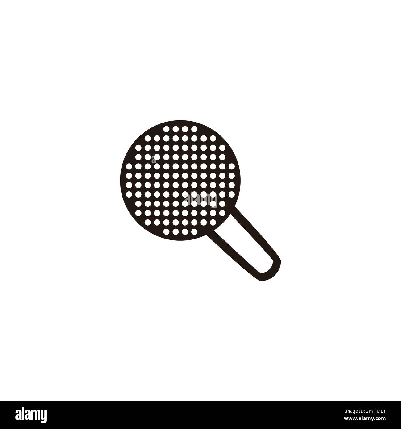 icon, cooking, kitchen geometric symbol simple logo vector Stock Vector