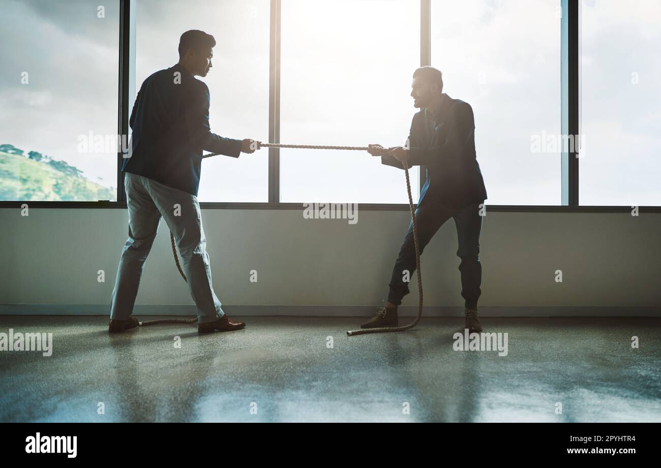No one pushes you to achieve more than your competitor. two young ...
