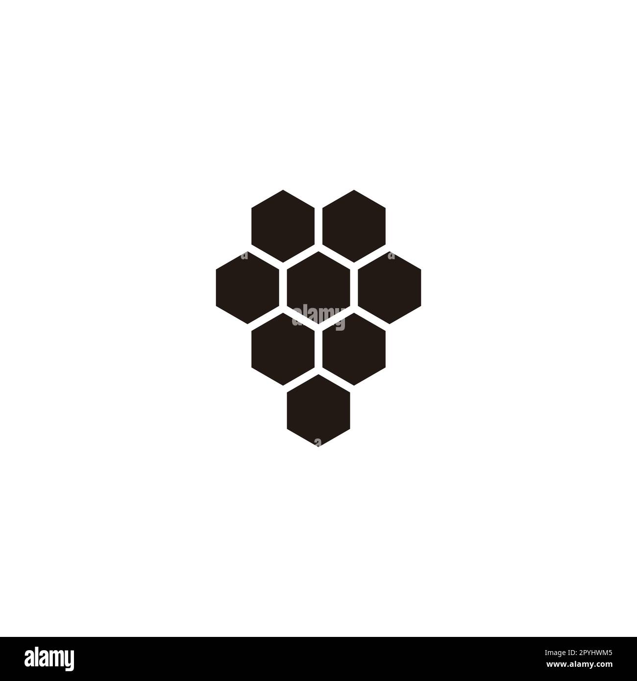 Honey and diamond geometric symbol simple logo vector Stock Vector ...