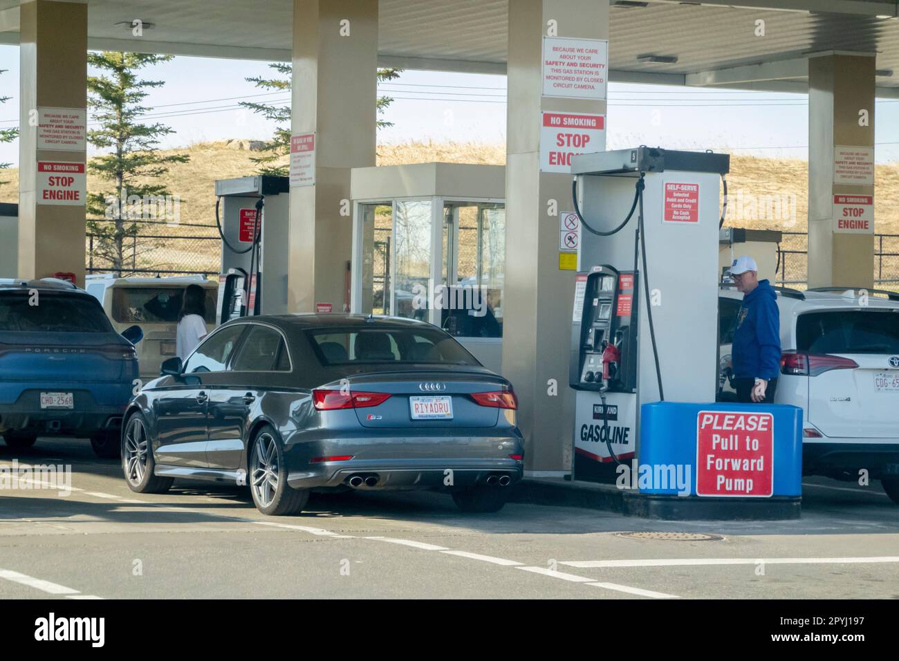 Costco gas station hires stock photography and images Alamy
