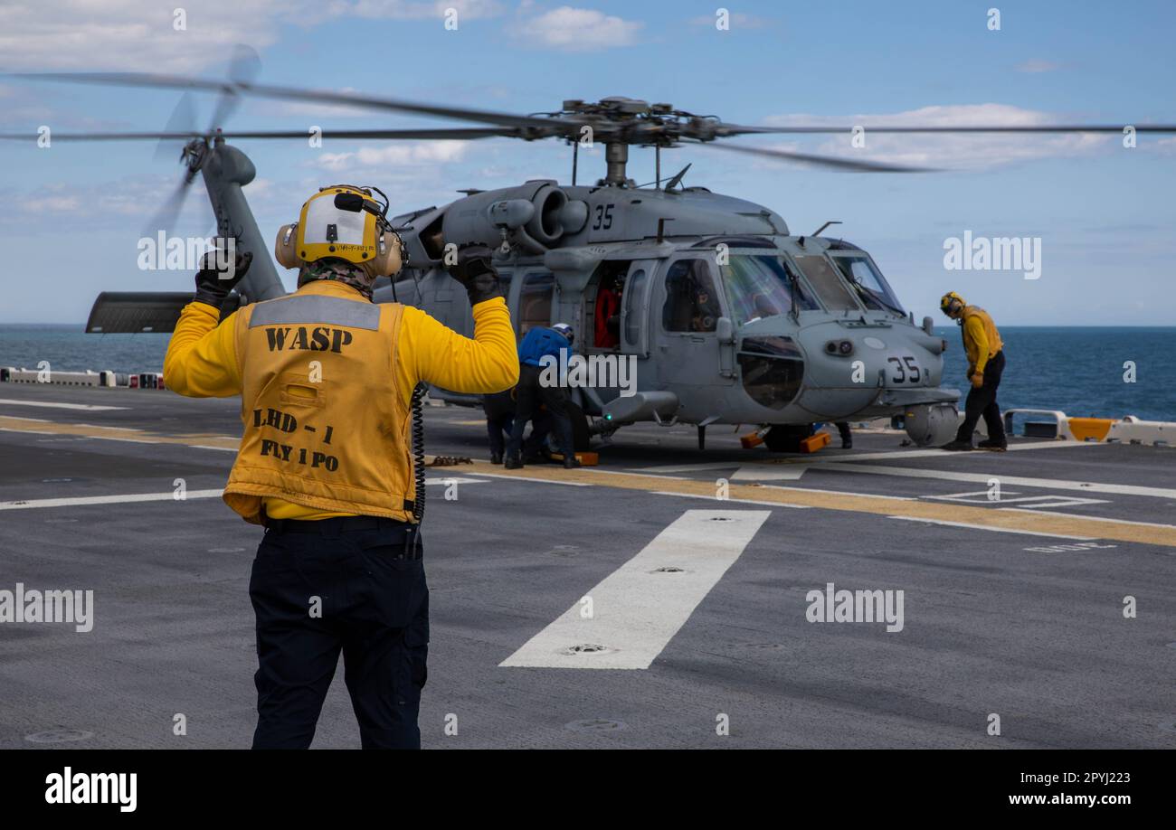 Hsc Ocean 230501-N-XO158-1234 ATLANTIC OCEAN (May 1, 2023) Aviation Boatswain’s ...