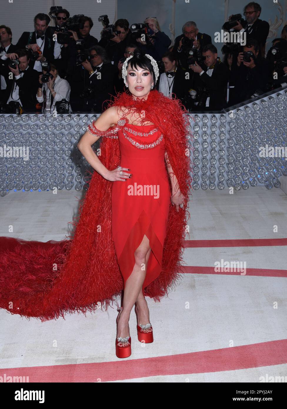 May 3, 2023, New York, New York, USA Christine Chiu attends the 2023