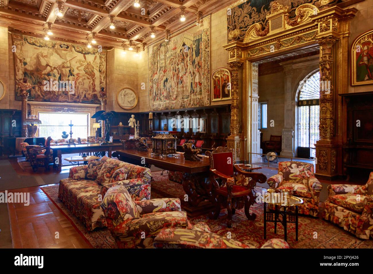 Hearst Castle Living Room