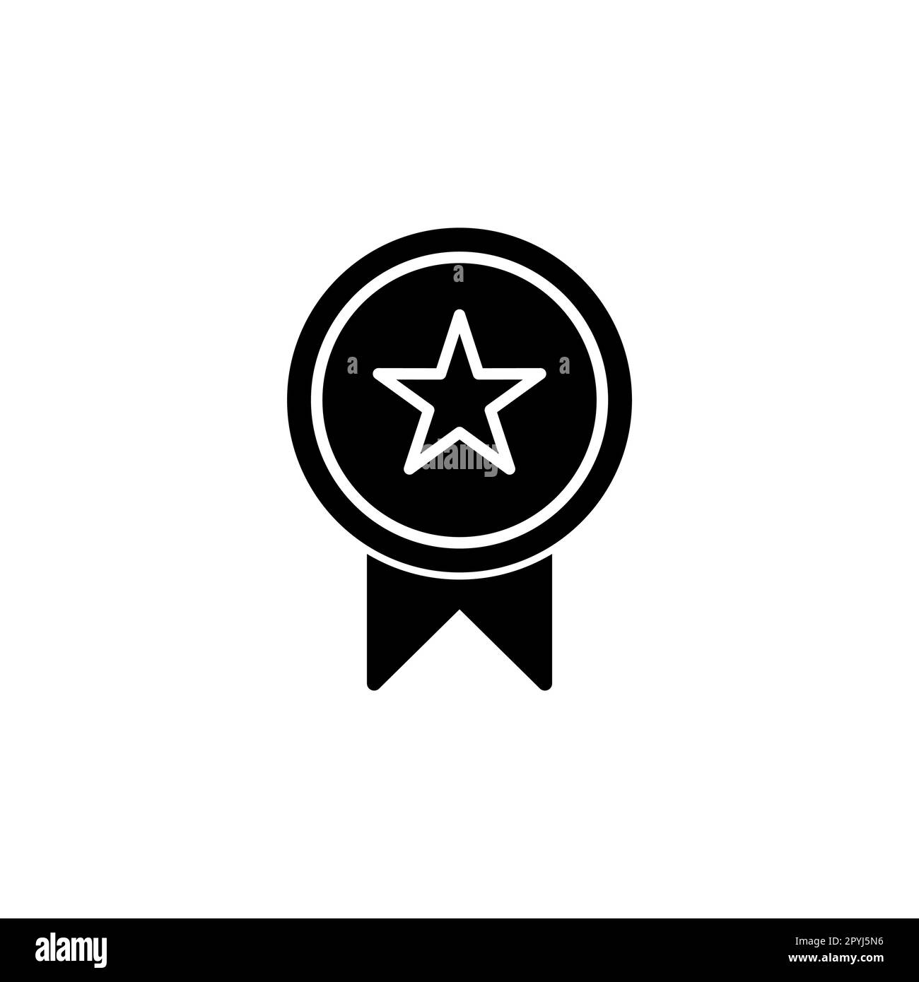 Achieve icon vector. medal icon vector. award. Certificate Stock Vector ...