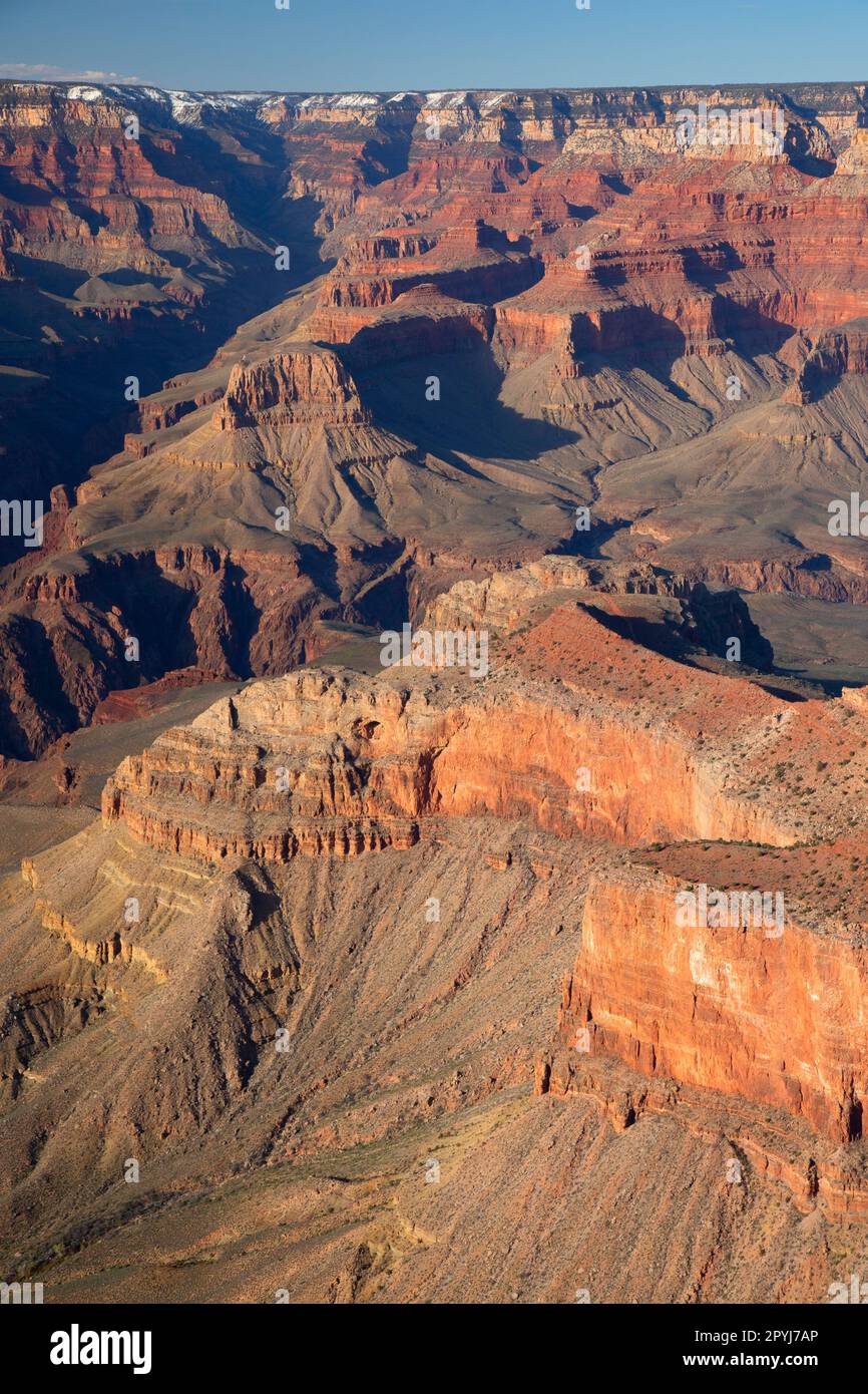 South Rim view, Grand Canyon National Park, Arizona Stock Photo