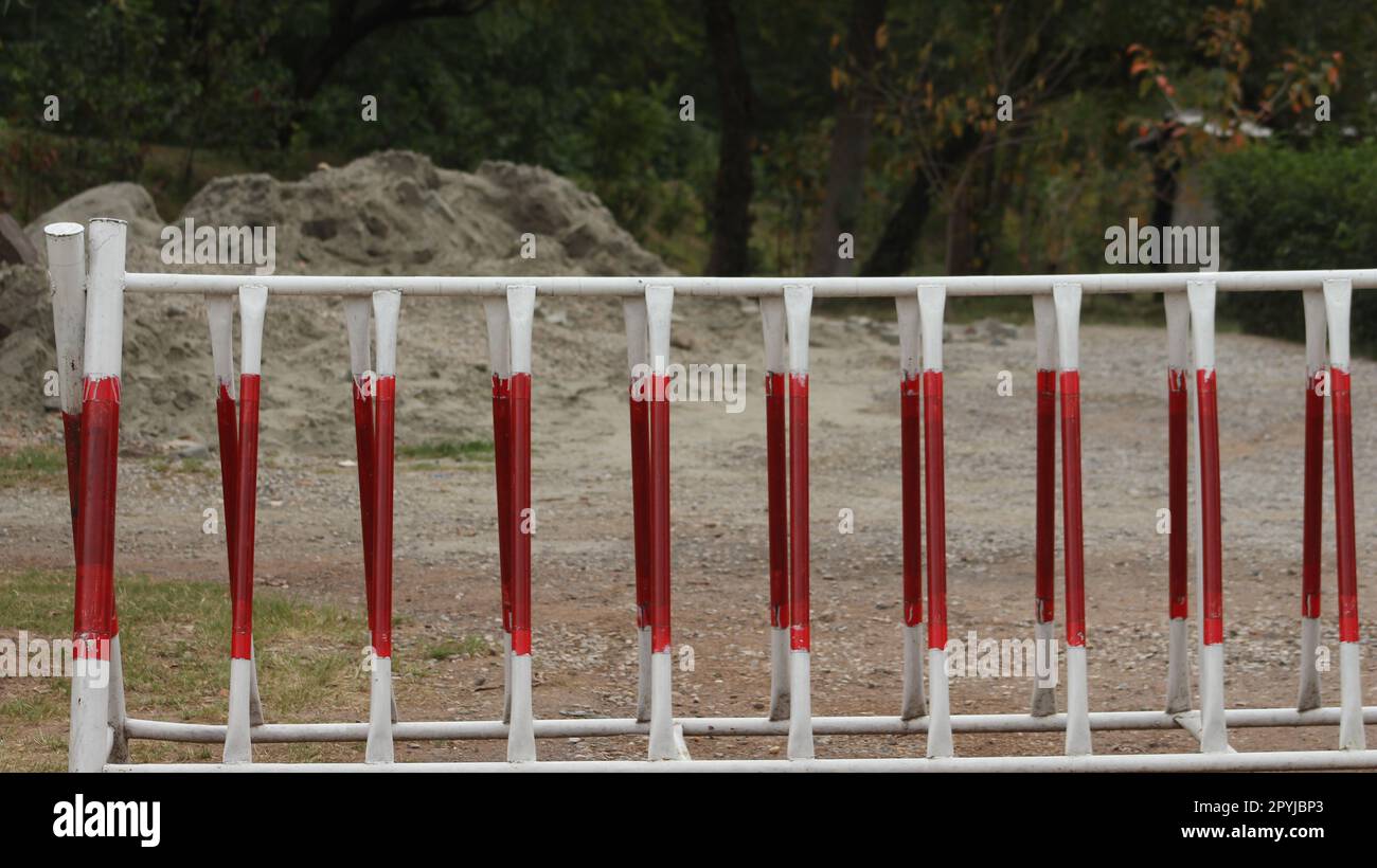 road barriers for security Stock Photo - Alamy