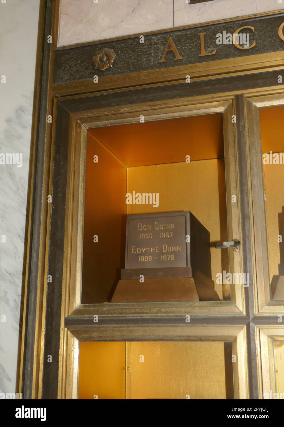 Los Angeles, California, USA 1st May 2023 Author Don Quinn Niche/Grave