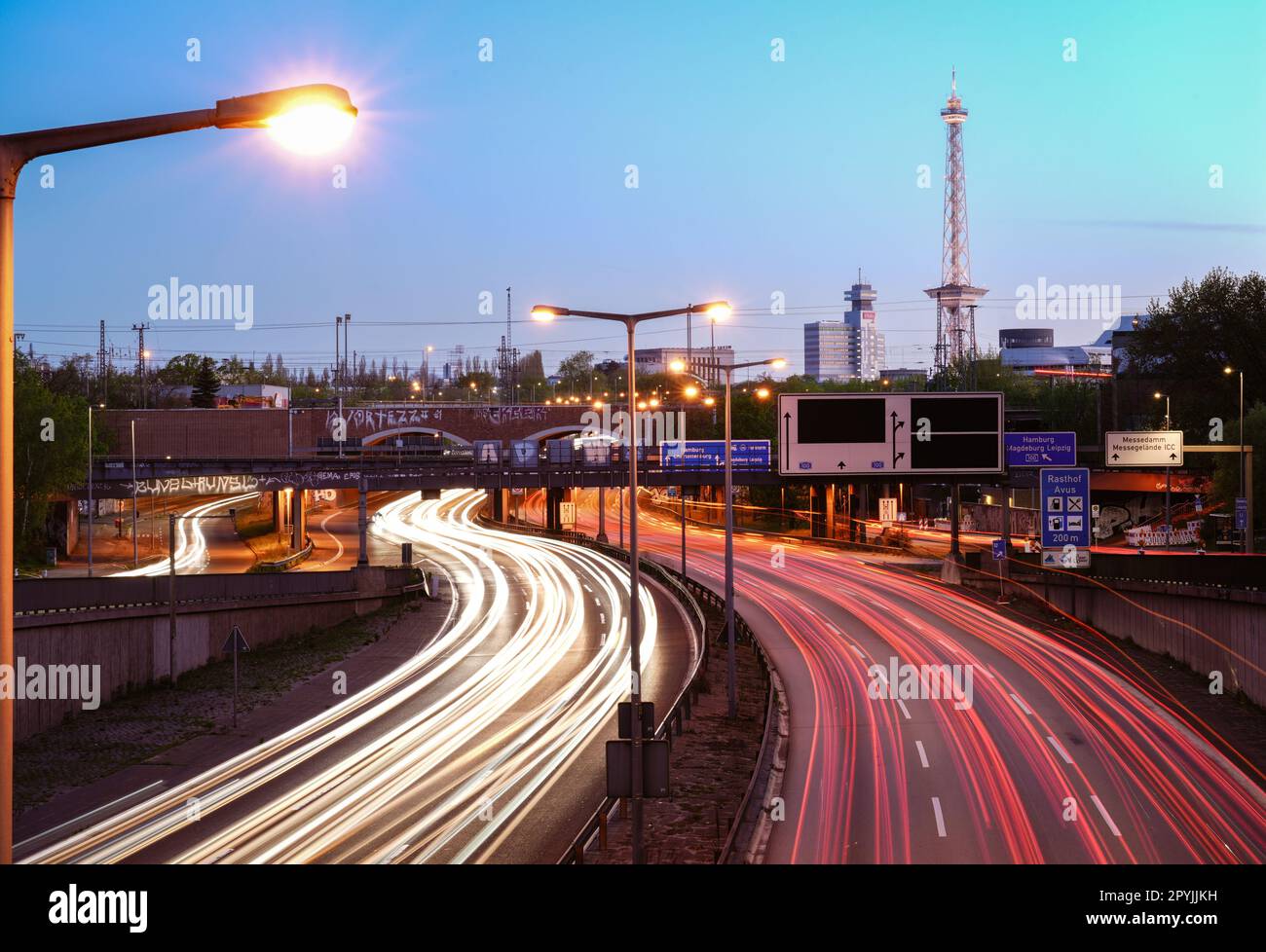Berlin, Germany. 04th May, 2023. Morning rush hour traffic prevails on ...