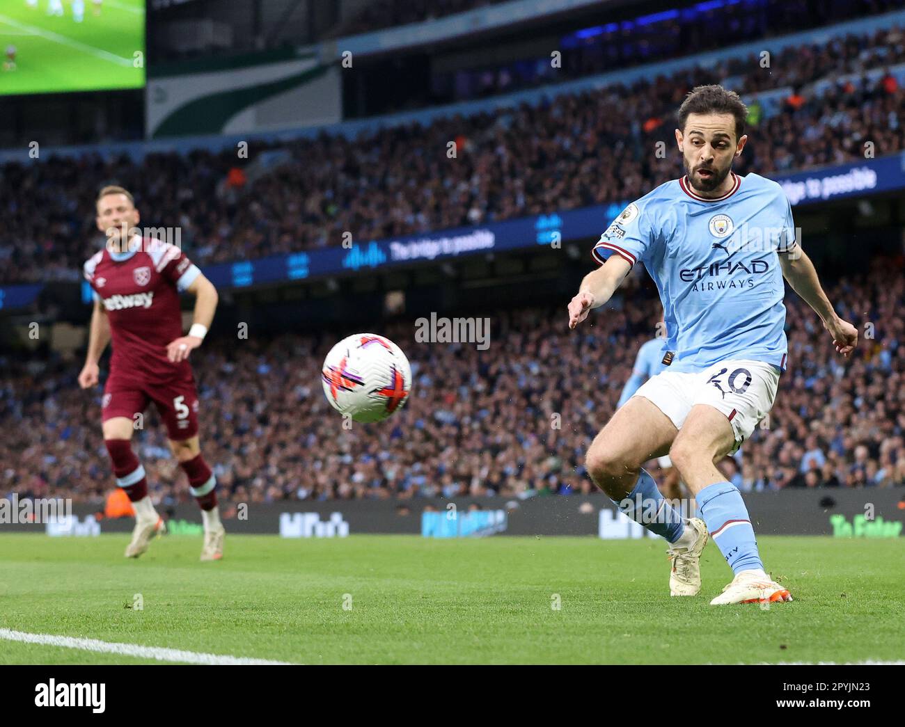Etihad Stadium, Manchester, UK. 3rd May, 2023. Premier League Football