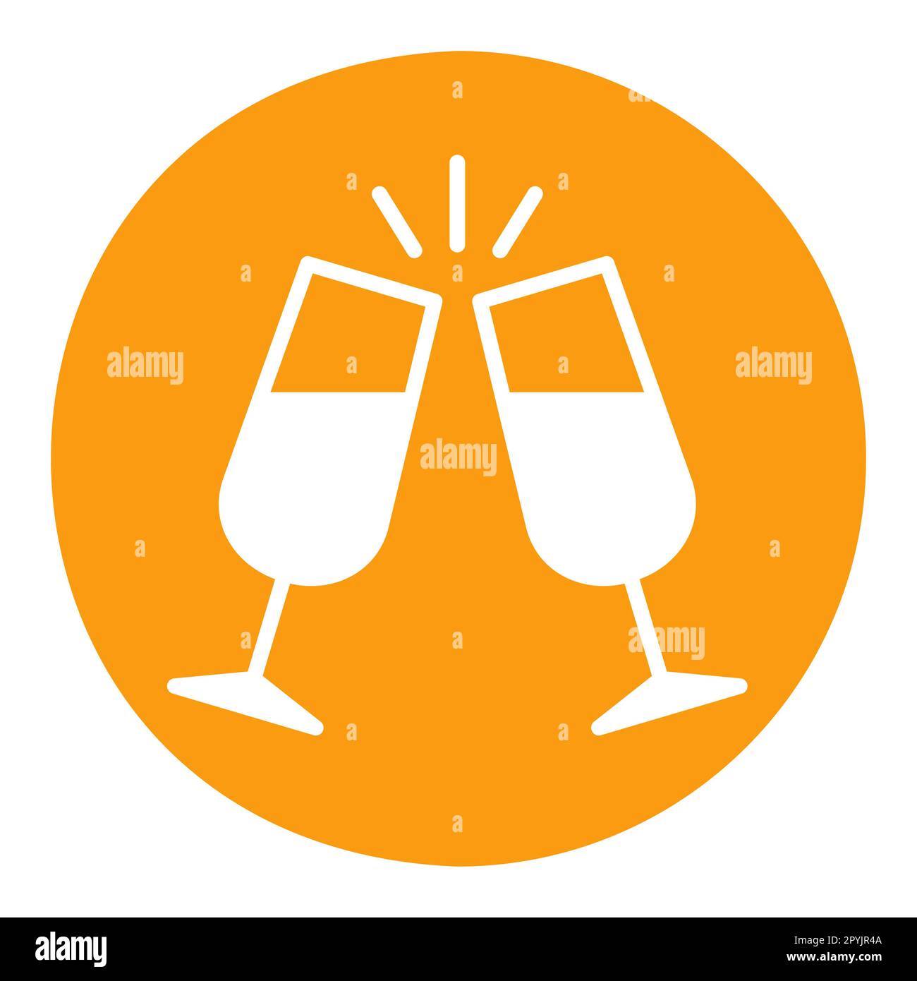 Champagne vector hi-res stock photography and images - Alamy