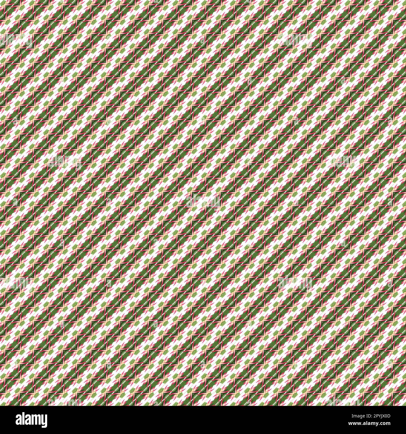 Abstract seamless floral colorful pattern Stock Photo