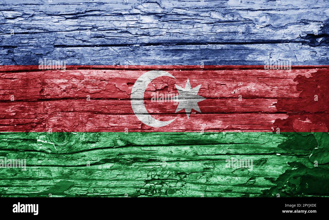 Wooden texture with painted flag Stock Photo - Alamy