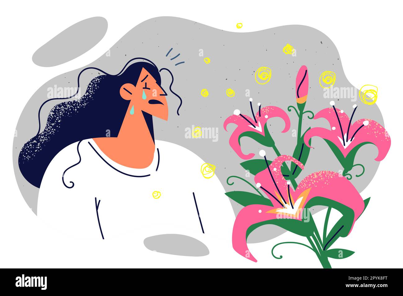 Lily disease Cut Out Stock Images & Pictures Alamy