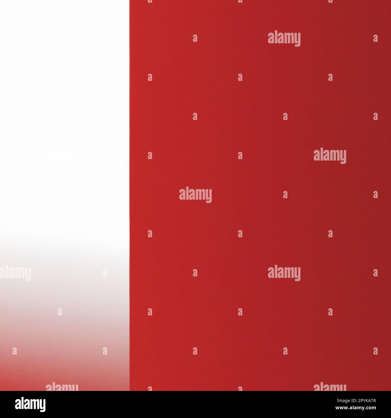 red - white color bright beautiful abstract gradient background with dark and light stains shadows and smooth lines. Background or template for a gree Stock Photo