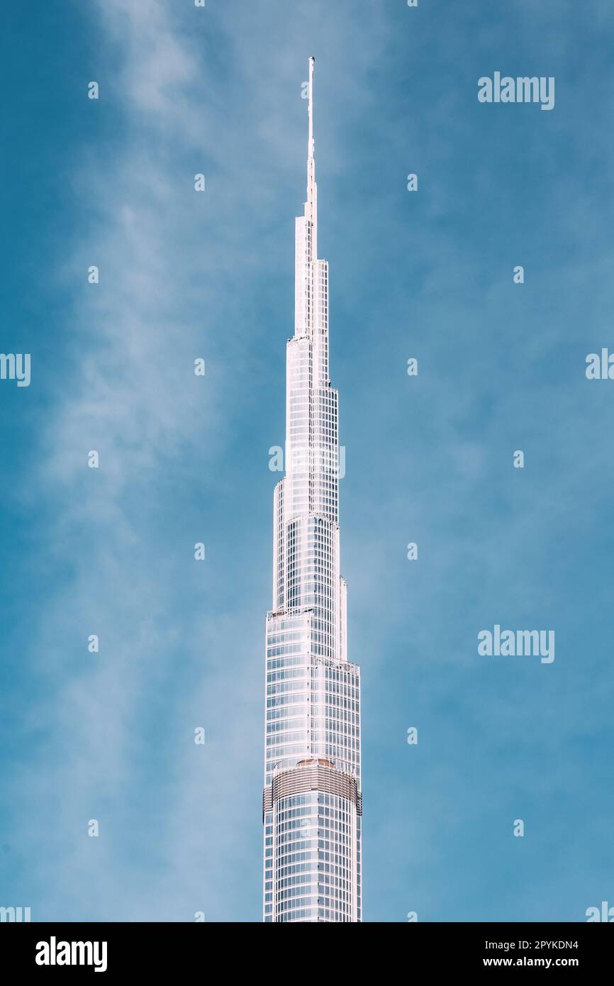 18 January 2023, Dubai, UAE Burj Khalifa highest building in the world