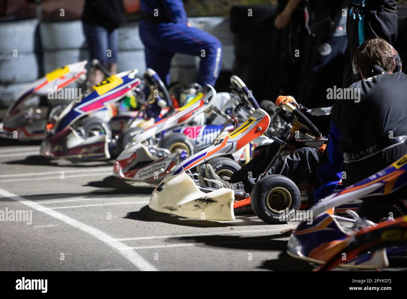 Kart Racing Eastern Creek, Sydney, NSW Stock Photo Alamy