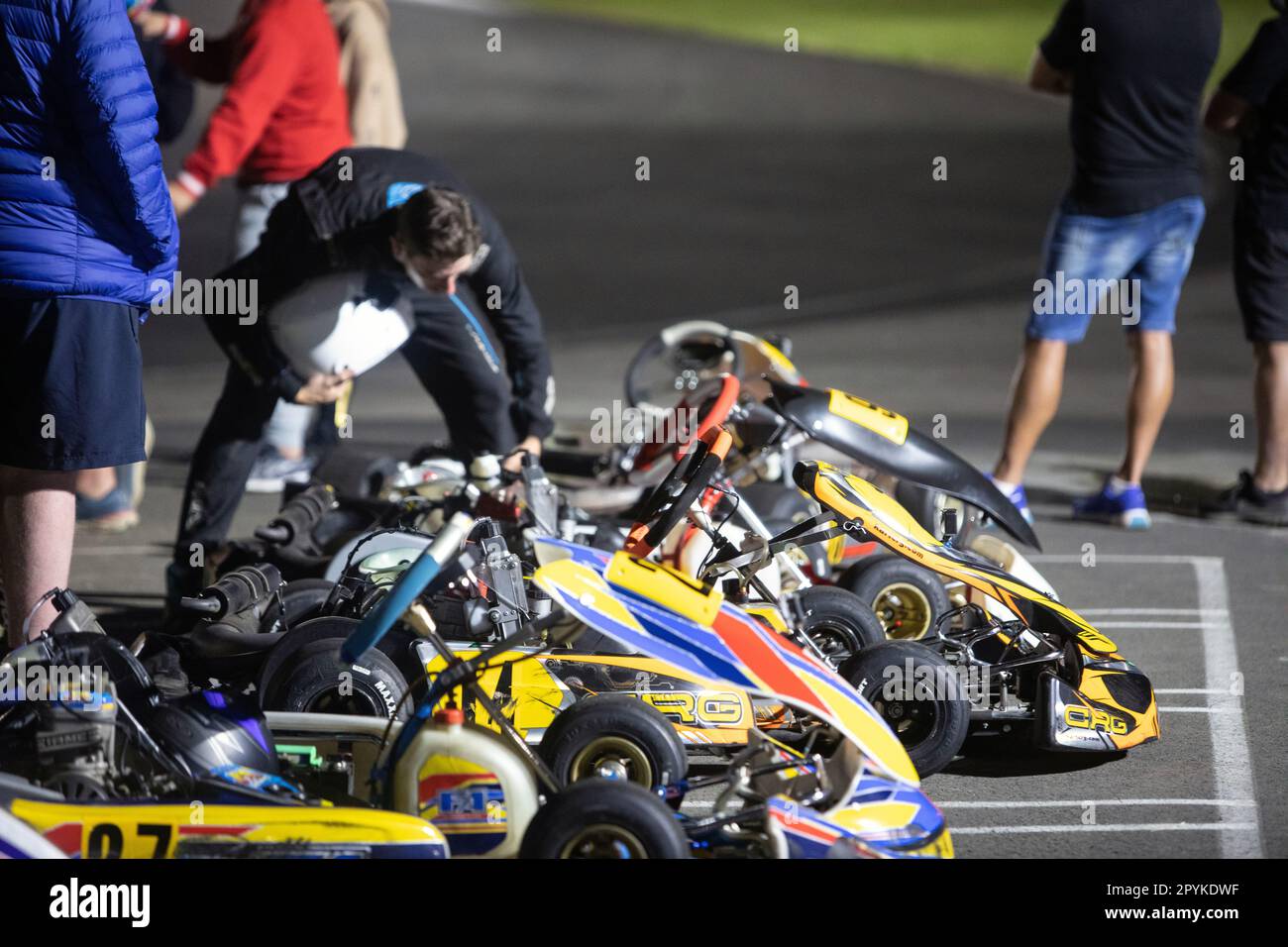 Kart Racing Eastern Creek, Sydney, NSW Stock Photo Alamy