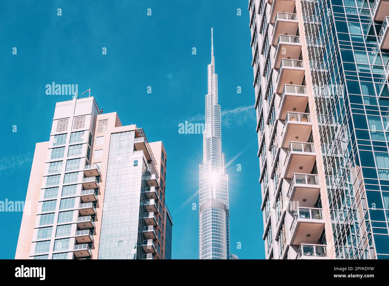 Burj Khalifa highest building in the world and other skyscrapers with