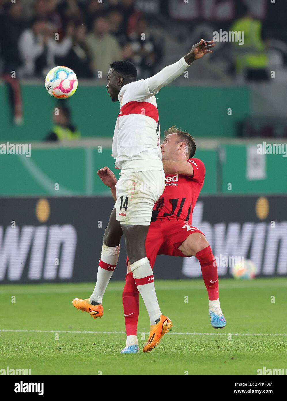 Stuttgart, Deutschland. 03rd May, 2023. firo 03.05.2023, football