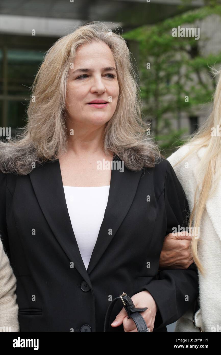 New York, United States. 02nd May, 2023. Natasha Stoynoff is the third