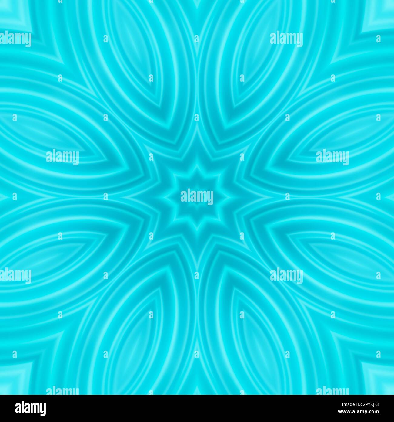 Blue background with abstract concentric pattern Stock Photo - Alamy