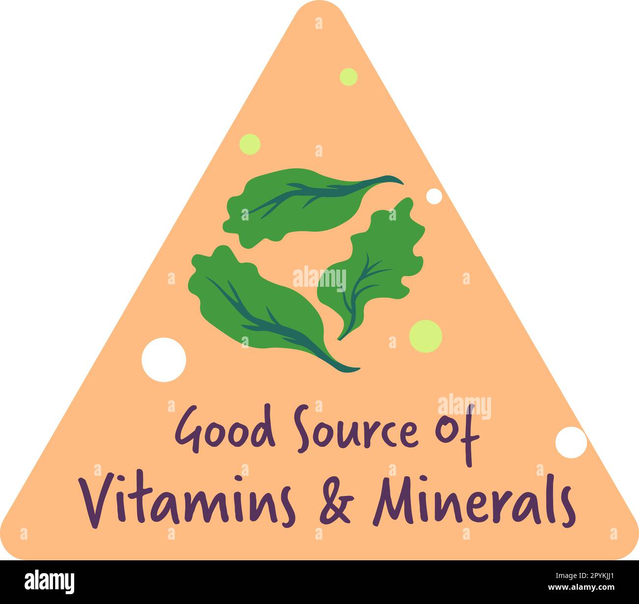 Good source of vitamins and minerals, food label Stock Vector Image & Art Alamy