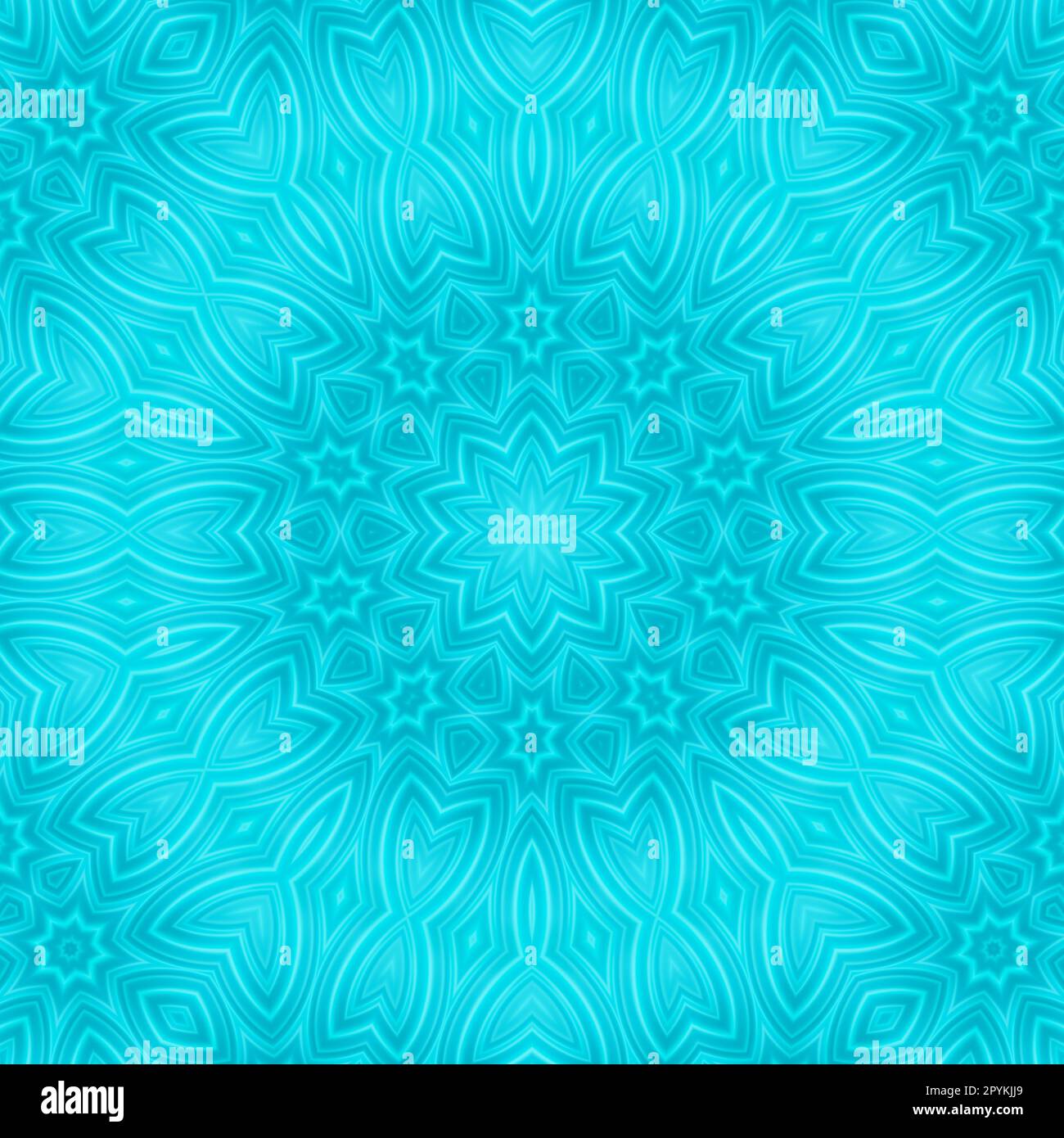 Blue background with abstract concentric pattern Stock Photo - Alamy