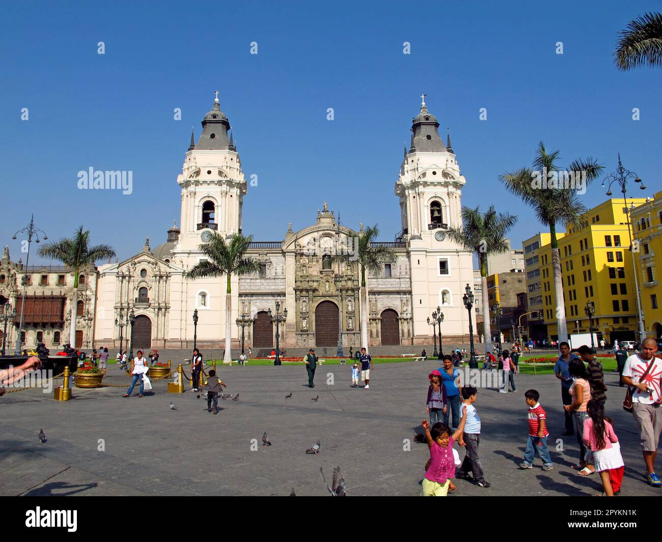 Basilica y Monasterio de Santo Domingo, the church in Lima city, Peru