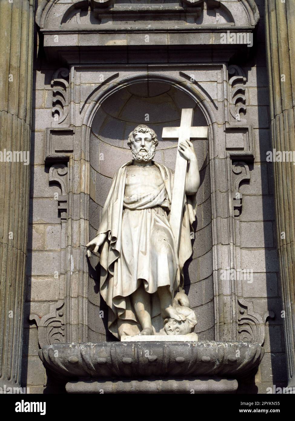 Basilica y Monasterio de Santo Domingo, the church in Lima, Peru Stock