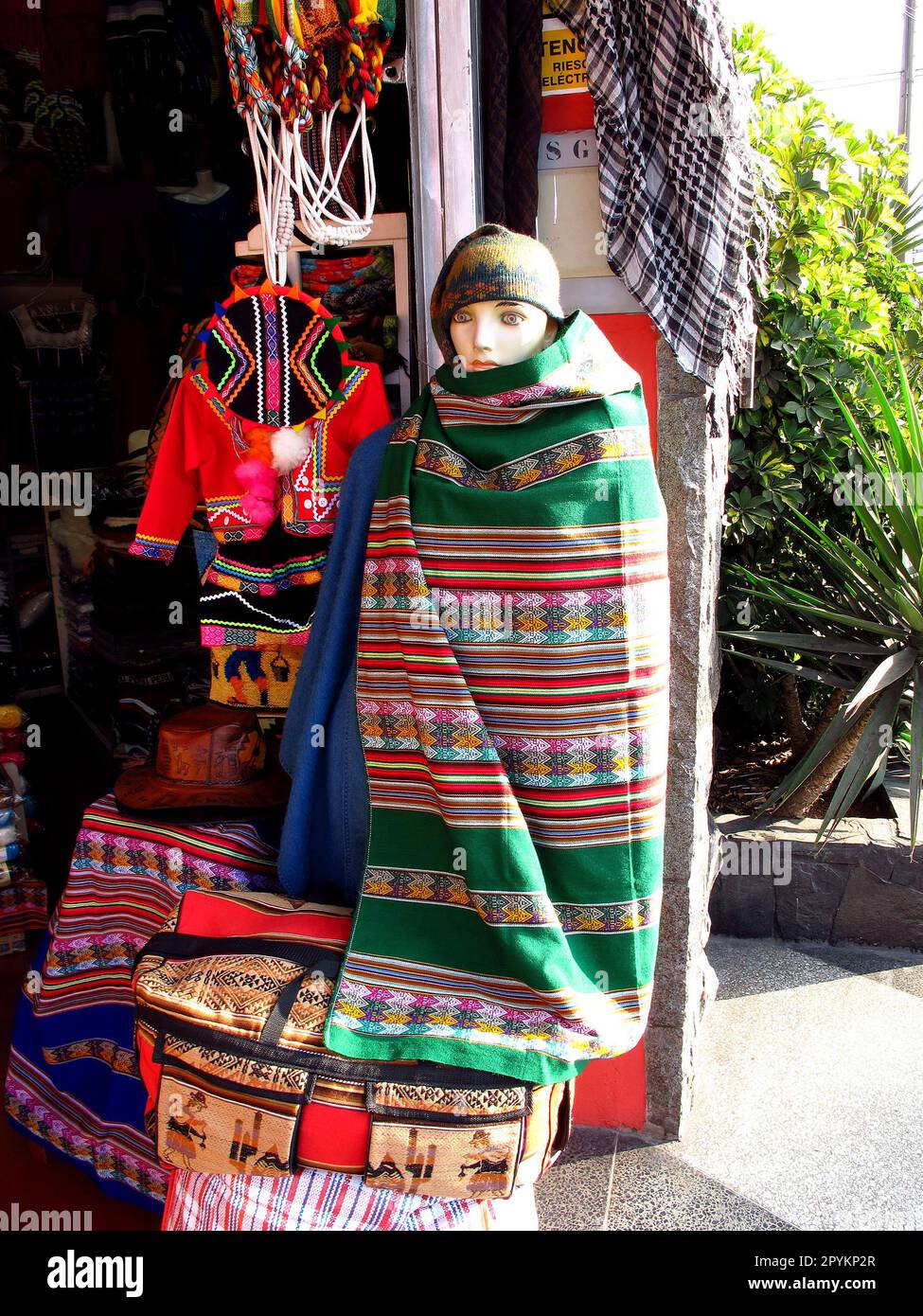 Inka Market, The local market in Miraflores, Lima Stock Photo