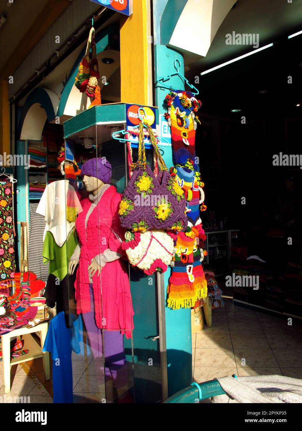 Inka Market, The local market in Miraflores, Lima, South America Stock Photo
