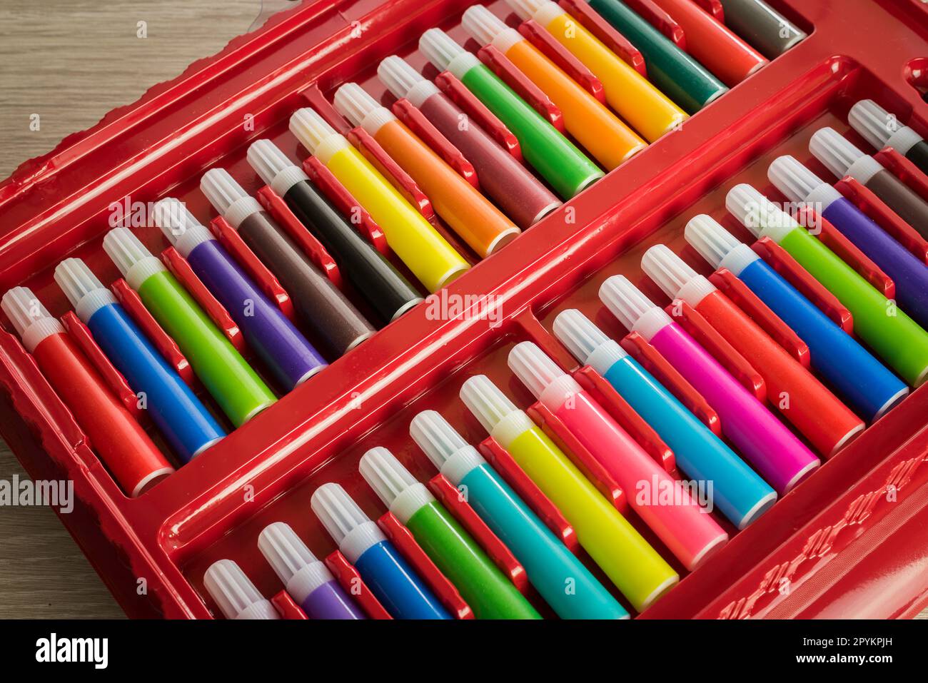 Magic color pens Stock Photo Alamy