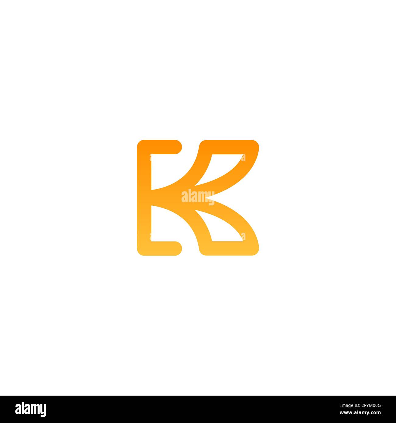  Letter K logo icon design template elements. Initial K Logo Stock ...