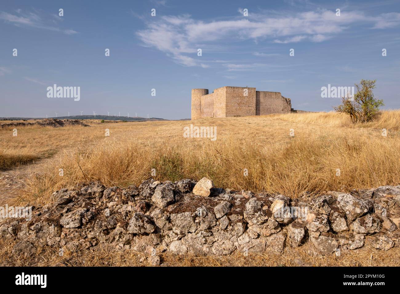 Castillo de Medinaceli, siglo XV, Medinaceli, Soria,  comunidad autónoma de Castilla y León, Spain, Europe Stock Photo