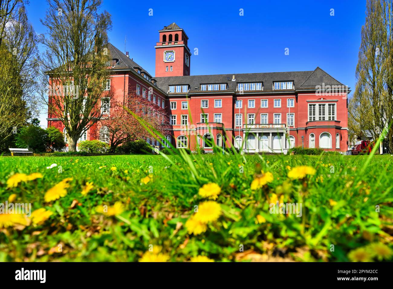 Bergedorf district city hall in Hamburg, Germany Stock Photo