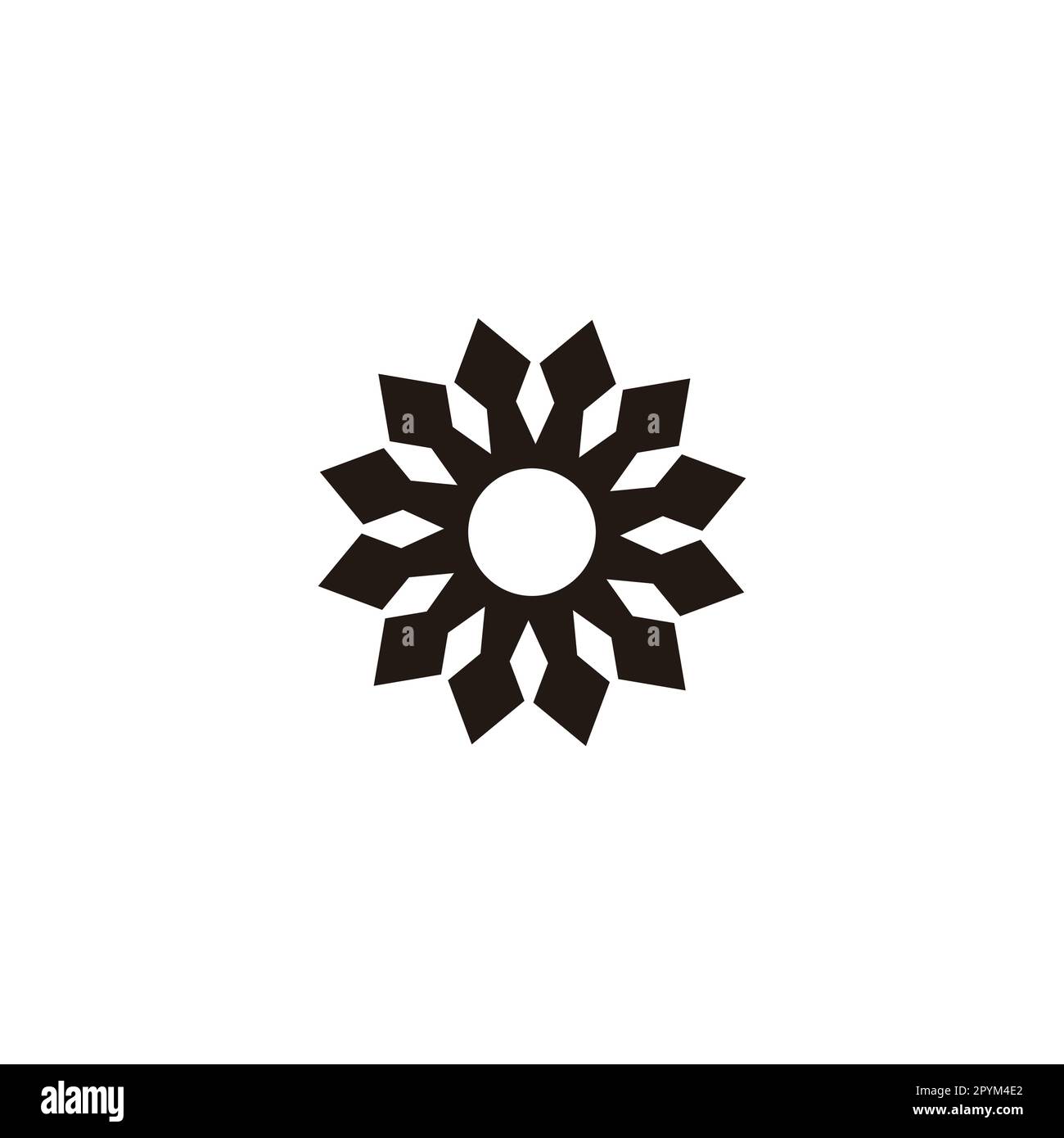 Arrows, pointers, background geometric symbol simple logo vector Stock Vector